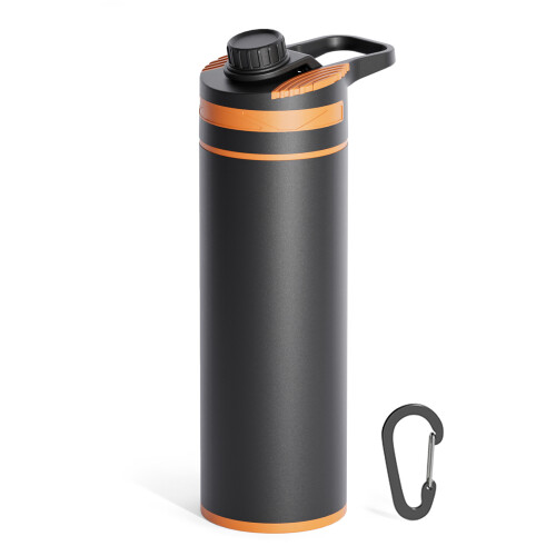 Portable Water Filter Bottle | 10,000L Cap, 7.8x10.6cm 2