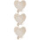 3Stk Khaki Naturmaterial Hochzeit Feiern 8