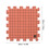 Interlocking Foam Mat 9 Pcs for Knitting Blocking Brick Red Crochet Projects 2