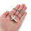 2Stk Kremationsanhänger: Gedenkschmuck Für 4