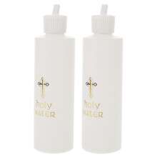4 Heiliges Wasser Flaschen Mit Logo