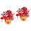2Sets Roter Desktop Bonsai Neue Jahr Chinesisch 6