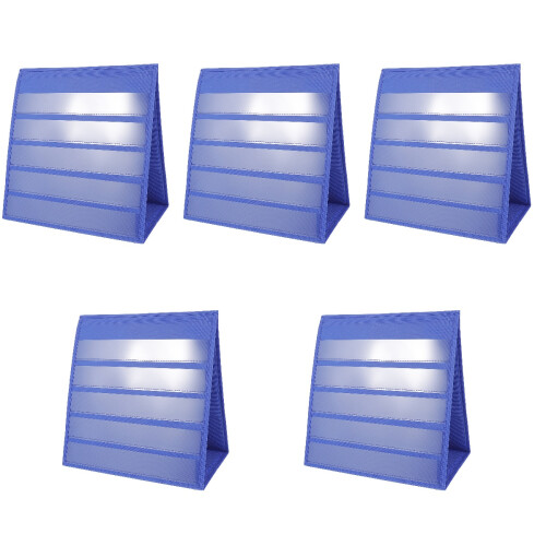 5Stk. 30,5X33Cm -Steckkarten-Display Selbststehend Mit 20 Karten 2