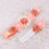 4Stk Gürtel Satin Mit Perlen Rosa 11