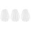 3St Bruidskamsluiers Wit Praktisch Elegant Bruidsversiering 4