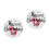 2 Verjaardag Badge Corsage Speld Decoratief 6