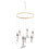 4 Wiegendoos Wolkvorm Hangende Versiering Felt Hanger 1