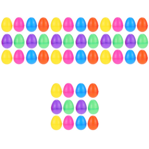 48St Vulbare Paaseieren Plastic Eier Decoratie Multi Kinder Speelgoed 2