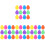 48St Vulbare Paaseieren Plastic Eier Decoratie Multi Kinder Speelgoed 2