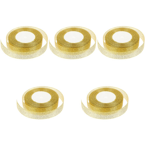 5 Dekoratives Haarband Elegantes Geschenkband Blumenband 2