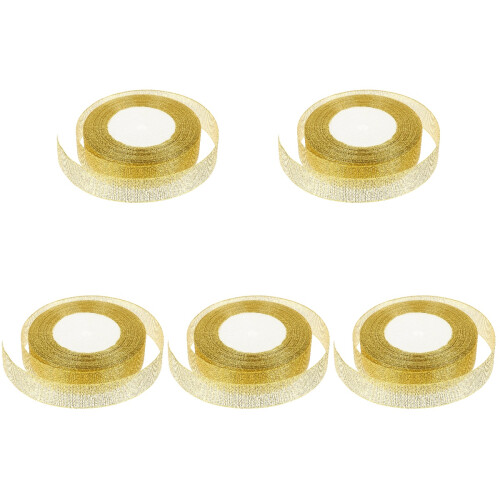 5 Dekoratives Haarband Elegantes Geschenkband Blumenband 1