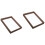 2Stk. Clear Bilderrahmen Doppelseitiger Fotorahmen 6