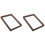 2Stk. Clear Bilderrahmen Doppelseitiger Fotorahmen 4