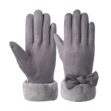 2 Paar Damen Wildleder Mit Touchscreen Funktion