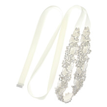 4Stk Silber Gürtel Für Brautkleider Hochzeitskleid Schmuckband