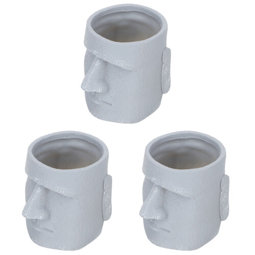 3Stk Grauer Desktop Resin Für Und 1