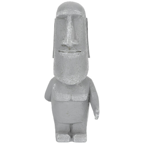 4Stk Desktop Verzierung Moai Statue Harz 1