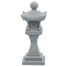 4Stk Japanische -Statue Zen-Garten Mikrolandschaft