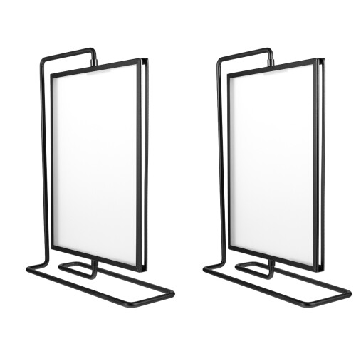 2Stk Metall Bilderrahmen, Doppelseitig, 360 , Kreativ 1
