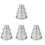 4Stk Multifunktionale Cupcakeform Puddingförmchen Geleeform 2