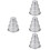4Stk Multifunktionale Cupcakeform Puddingförmchen Geleeform 6