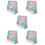 5Stk. Tischkalender 2024 Desktop Kalender Countdown 10
