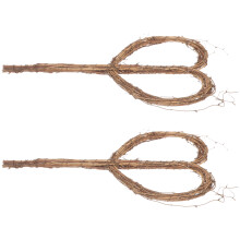 4 Valentinstag Kränze Aus Rattan Für Wand Und Tür