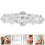 Strass Applikation Hochzeitsgürtel Perlen Patch Nähapplikation 11