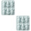 2Stk Karotten Kuchenform Silikon 6- Backform 6