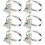 24 Aus Legierung Dekorative Halter 9