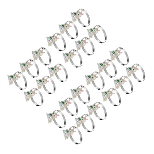 24 Aus Legierung Dekorative Halter 1