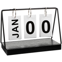 2Stk Holz Countdown Kalender Tischkalender Rückwärtszähler