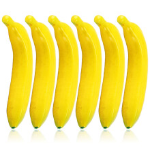30Stk Simulation Bananen Gelb Lifelike Obstmodell Für Tischdekoration
