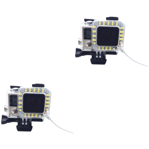 2St LED Ring Für 3+ / 4 Mit USB Kabel 2