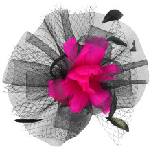 3Stk Feminine Schwarze Fascinator Für Hochzeit, Tea & Cocktail Party