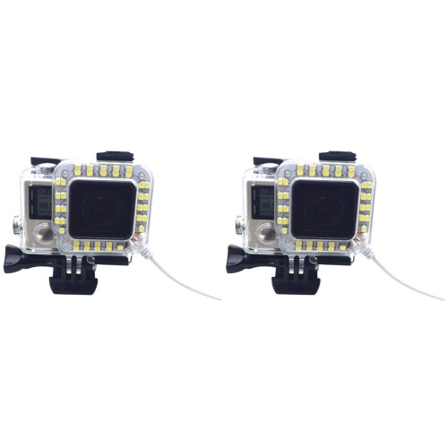 2St LED Ring Für 3+ / 4 Mit USB Kabel 1