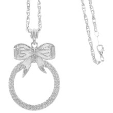 3St Lupe Halskette Vergrößerungsglas Schmuck Leselupe