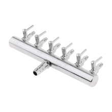 3Stk Gerade Luftstecker Aus Für Aquarium Luftschlauch Silber