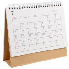 2Stk Moderner 2023 Desktopkalender Bunt Mit Dickem Und Spirale