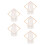 5Stk Makramee Wandteppich Handgewebte Boho Wandkunst 4