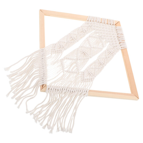 5Stk Makramee Wandteppich Handgewebte Boho Wandkunst 1
