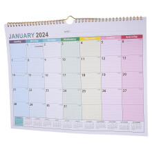 Großes Monats Wandkalender Spiral Countdown Für Terminplanung