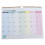 Großes Monats Wandkalender Spiral Countdown Für Terminplanung 9