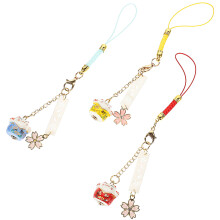 3 Teile Chic Luck Cat Anhänger Für Handyhülle Telefondekoration