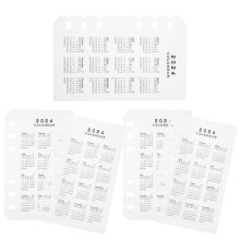 20 . Kalender Binder Trennblätter Praktische Notizbuch Separatoren