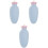 3 Sets Karottewärmflasche Heizflasche Winterzubehör 5