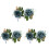 3 Sets Corsage Und Ansteckblume Für 4