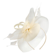 5Stk Leichtes Beige Fascinator Kopfband Damen Tee Party Hochzeitsdeko