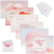 60Sets Hochzeitskarten Set Einladung Mit Umschlägen Party