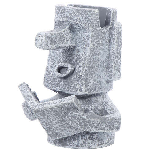 3Stk Moai Statue Stifthalter Brillen Halter Desktop